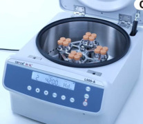 تركيب الدوار المتحرك للطرد المركزي L500-A