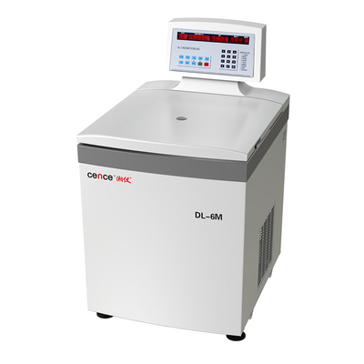 DL-6M جهاز طرد مركزي لبنك الدم بسرعة منخفضة 6000r / Min 6x1000ml سعة كبيرة