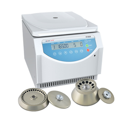 آلة الطرد المركزي العادية درجة الحرارة Benchtop H1650 جهاز طرد مركزي عالي السرعة