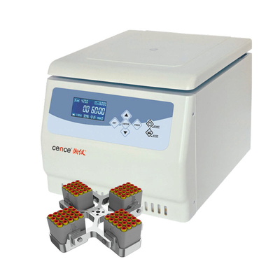 4000r / Min جهاز طرد مركزي منخفض السرعة CTK80 لأنابيب الدم 13x75mm / 100ml Vacutainers
