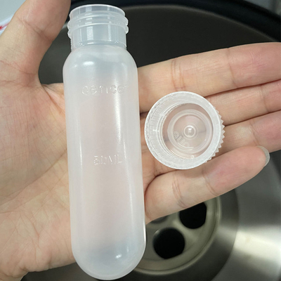 أنبوب الطرد المركزي PP PPCO المواد مع غطاء الختم 50ml أنبوب عالية السرعة ماكس RCF 50000xg