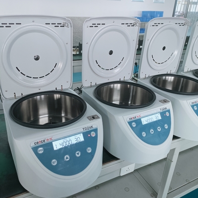 جهاز طرد مركزي منخفض السرعة Cence TDZ4-WS، 4000 دورة في الدقيقة، سعة 12 × 20 مل