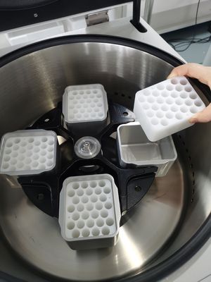 سينس CLT55 الطرد المركزي منخفض السرعة 5500rpm 4x750ml سعة