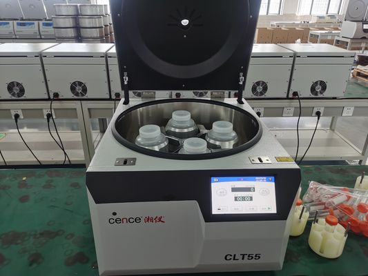 سينس CLT55 الطرد المركزي منخفض السرعة 5500rpm 4x750ml سعة