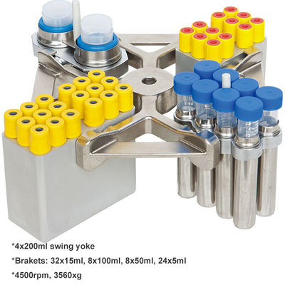 سينس L530R الطرد المركزي منخفض السرعة 5300rpm 4030xg الفولاذ المقاوم للصدأ