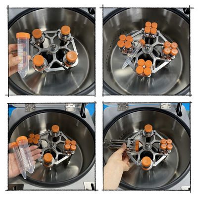 جهاز طرد مركزي منخفض السرعة على سطح الطاولة L500-A 16x15ml 5000 دورة في الدقيقة 4030xg