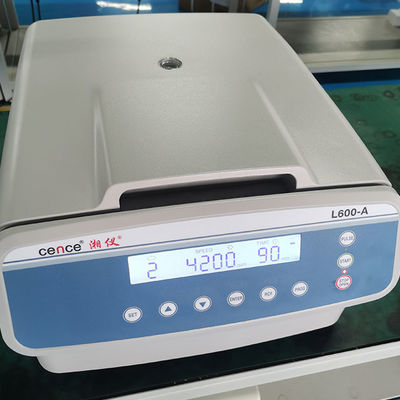 جهاز طرد مركزي Cence L600-A منخفض السرعة 6000 دورة في الدقيقة 5120xg 16x15ml