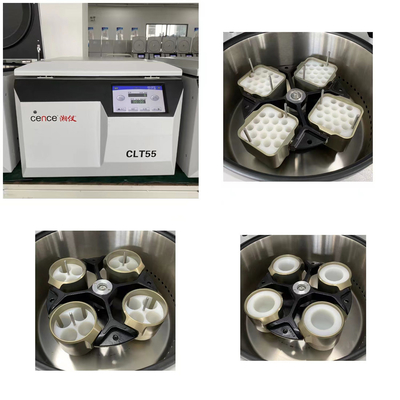 CLT55R الطرد المركزي منخفض السرعة 5500r/min 4x750ml سعة