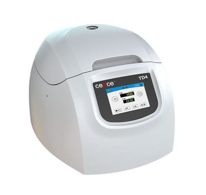 جهاز طرد مركزي Cence TD4 منخفض السرعة 4000 دورة في الدقيقة، سعة 8 × 15 مل