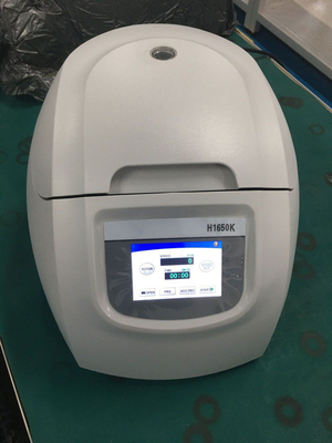 جهاز طرد مركزي للمختبر H1650K، سرعة قصوى 16500 دورة في الدقيقة، سعة 12 × 5 مل