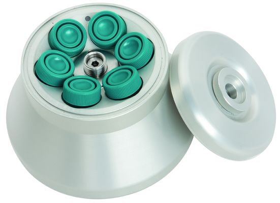 جهاز طرد مركزي منخفض السرعة من Cence بسرعة قصوى تبلغ 18500 دورة في الدقيقة، وقوة طرد مركزي نسبية قصوى تبلغ 23797xg، وسعة قصوى تبلغ 4*100 مل