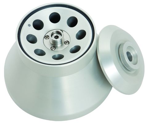 جهاز طرد مركزي منخفض السرعة من Cence بسرعة قصوى تبلغ 18500 دورة في الدقيقة، وقوة طرد مركزي نسبية قصوى تبلغ 23797xg، وسعة قصوى تبلغ 4*100 مل