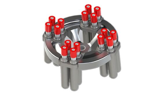 أجهزة الطرد المركزي للبرمجيات ذات السرعة القصوى 5000 دورة في الدقيقة ، وشاشة LCD ، ودوار الفولاذ المقاوم للصدأ للاستخدام في المختبر