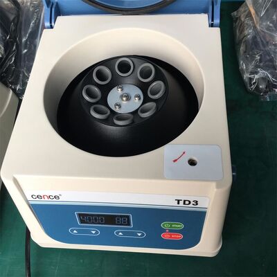آلة الطرد المركزي المحمولة PRF مع سرعة 4000 دورة في الدقيقة و 1980xg Max RCF للاستخدام المعملي