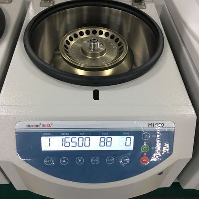 آلة الطرد المركزي عالية السرعة 16500 دورة في الدقيقة H1650 مع الطرد المركزي التحليلي الدوار