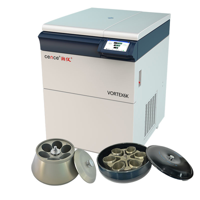 VORTEX 6K جهاز طرد مركزي للمختبر سرعة منخفضة 6000r / Min زاوية دوار سوينغ الدوار