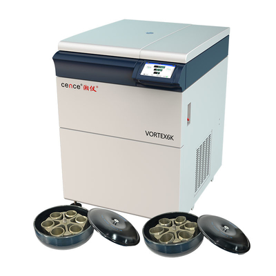 VORTEX 6K جهاز طرد مركزي لفصل الدم بسرعة منخفضة 6000r / دقيقة مع دوار متأرجح 6x1000ml