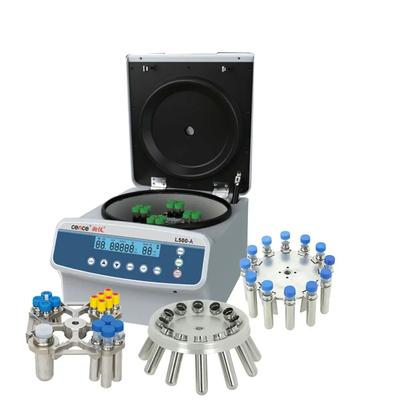 أجهزة الطرد المركزي من الطاولة ذات السرعة المنخفضة L500-A 5000rpm سرعة قصوى