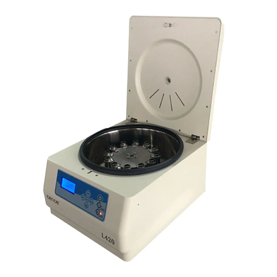 مصل الدم و البلازما عيادة مكتب مختبر الطرد المركزي L420 مع 12x15ml الدوار المتحرك